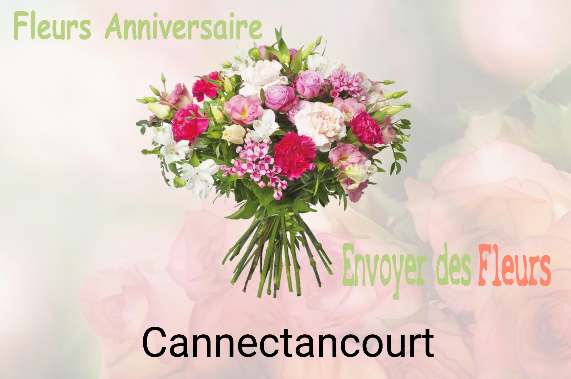 Bouquet de fleurs d’anniversaire livré à Cannectancourt